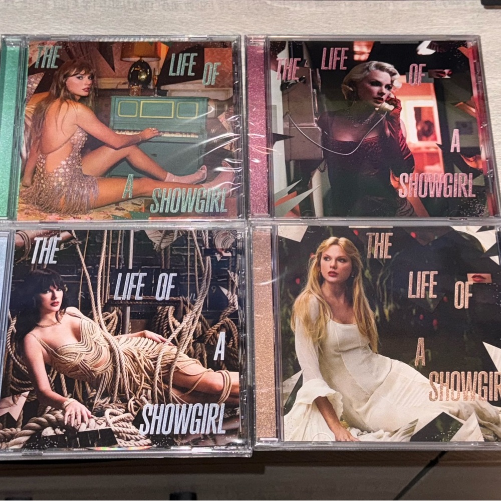 The Life of a Showgirl CD Set of 4